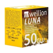 Testovacie prúžky Wellion Luna, 50 ks