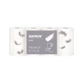 Toaletní papír Katrin Plus, 3-vrstvý, 8 rolí v balení