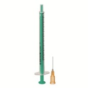 Tuberkulínová injekčná striekačka s ihlou Injekt-F Duo 1 ml, 100 ks