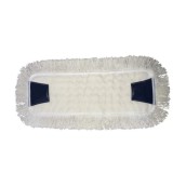 Úklidový mop plochý s úchyty Flipper, 40 cm, bavlna