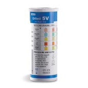 Uritest V5 - pH, bielkoviny, glukóza, ketolátky, krv, 100 ks