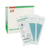 Variabilná krycia rúška Raucodrape® PRO s otvorom, 2-vrstvová, samolepiaca, sterilná, 50 x 75 cm, 50 ks