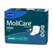 Vložky absorpční MoliCare Men, 5 kapek, 852 ml, 14 ks