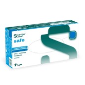 Vyšetřovací rukavice Sempermed Safe Nitrile, zesílené, nepudrované, modré, 100 ks