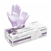 Vyšetrovacie rukavice Fancy nitril, nepúdrované, violet, 100 ks
