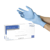 Vyšetrovacie rukavice Maimed Solution nitril, nepudrované, modré, veľ. L, 200 ks