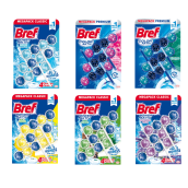 WC BREF Power aktiv, závěsné kuličky, 3 x 50 g