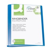 Zakladač prezentačný 2krúžkový A4, šírka chrbta 2,6 cm, modrý