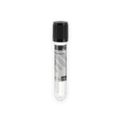 Zkumavka Vacumed, polouzavřená sedimentace 1,8 ml, černý uzávěr, 100 ks, exp. 10/2025