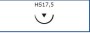 CHIRANA ihla na šitie  EY8622 GE-9212 22 HS 17,5