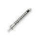 Injekčná striekačka BD Plastipak 3-dielna, 1 ml, Luer Lock, 100 ks