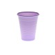 Kelímek plastový 180 ml, fialová, 100 ks
