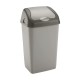 Koš odpadkový výklopný, šedý, 18 l