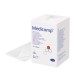 Medicomp® nesterilné kompresy z netkaného textilu, 4 vr.,  7,5 x 7,5 cm, 100 ks