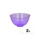 Miska na alginát a sádru fialová,  11,5 cm, 2 ks