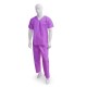 Opero jednorázový chirurgický set tunika + kalhoty SMMS, fialový