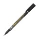 Popisovač permanentný Pentel NF450, guľatý hrot, čierny