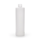 Prázdná láhev,  HDPE, bílá -transparentní, 500 ml - bez rozprašovače S80 28/410