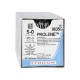Prolene modrý 5/0 45 cm PC-3, 12 ks