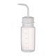 Střička PE s bílým uzávěrem širokohrdlá 250 ml (plastové kolínko)