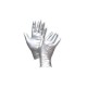Vyšetřovací rukavice Fancy nitril, nepudrované,  silver (stříbrné), vel. L, 100 ks