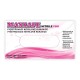Vyšetrovacie rukavice Maxsafe nitril, nepúdrované, pink ( ružové), veľ. M, 100 ks