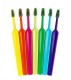 Zubní kartáček TePe Colour Compact X-Soft, v sáčku 3 + 1 zdarma