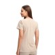Dámská halena vypasovaná, Elegant Stretch, béžová