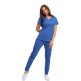 Dámská halena vypasovaná, Elegant Stretch, tmavě modrá