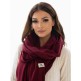 Dámsky elegantný šál v darčekovom balení, bordó
