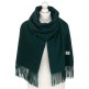 Dámsky elegantný šál v darčekovom balení, tmavo zelený