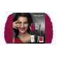 Dermacol sada - řasenka XXL volume + lak na nehty 5 days stay č. 53 + hyaluron matná rtěnka. č. 6