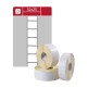 Etikety na kotoučku S&K Label - termotransferové, bílé, 32x25mm, (bal.4000ks)