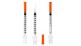 Inzulinová stříkačka BD, 1 ml U-100 29G x 12,7 mm, 100 ks
