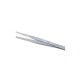 Jednorázová standardní chirurgická pinzeta, 1×2 zuby, 145 mm, kovová, 25 ks