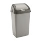 Koš odpadkový výklopný, šedý, 18 l