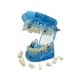 Model chrupu, zubných implantátov, transparentný