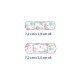 Sada náplastí pro děti VitaHealth - KIDSpro G 7,2 x 1,9 cm, dívky, 16 ks