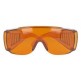 Ochranné okuliare UV 100 % oranžové