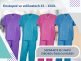 Opero jednorazový chirurgický set tunika + nohavice SMS, fialový