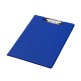 Podložka uzatvárateľná písacia A4, kapacita 50 listov, modrá