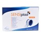 SENSIplast - adhezivní textilní páska na cívce, bílá, 2,5 cm x 5 m, hypoalergenní, nesterilní, 12 ks