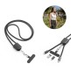 Šňůrka na krk s držákem na smartphone, USB-C kabelem a různými adaptéry