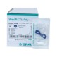 Venofix Safety G23 infuzní set s křidélky modrý, 50 ks
