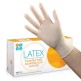 Vyšetřovací rukavice ASAP latex, nepudrované, vel. L, 100 ks