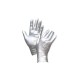 Vyšetrovacie rukavice Fancy nitril, nepúdrované, silver, 100 ks