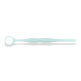 Zubní zrcátko Relax, rhodiované, vel. 4, ploché, 10 ks