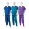 Opero jednorázový chirurgický set tunika + kalhoty SMS, fialový