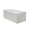 Papírové ručníky bílé, sklad Z-Z 2-vrstvé, celulóza, 4000 ks
