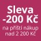 Slevový poukaz -200 Kč na příští nákup do 30. 6. 2027
